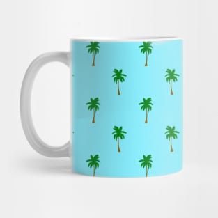 Palm Tree Pattern for Masks Mug